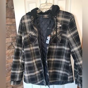 Harley quilted lined flannel